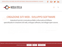 Tablet Screenshot of nicolastella.it